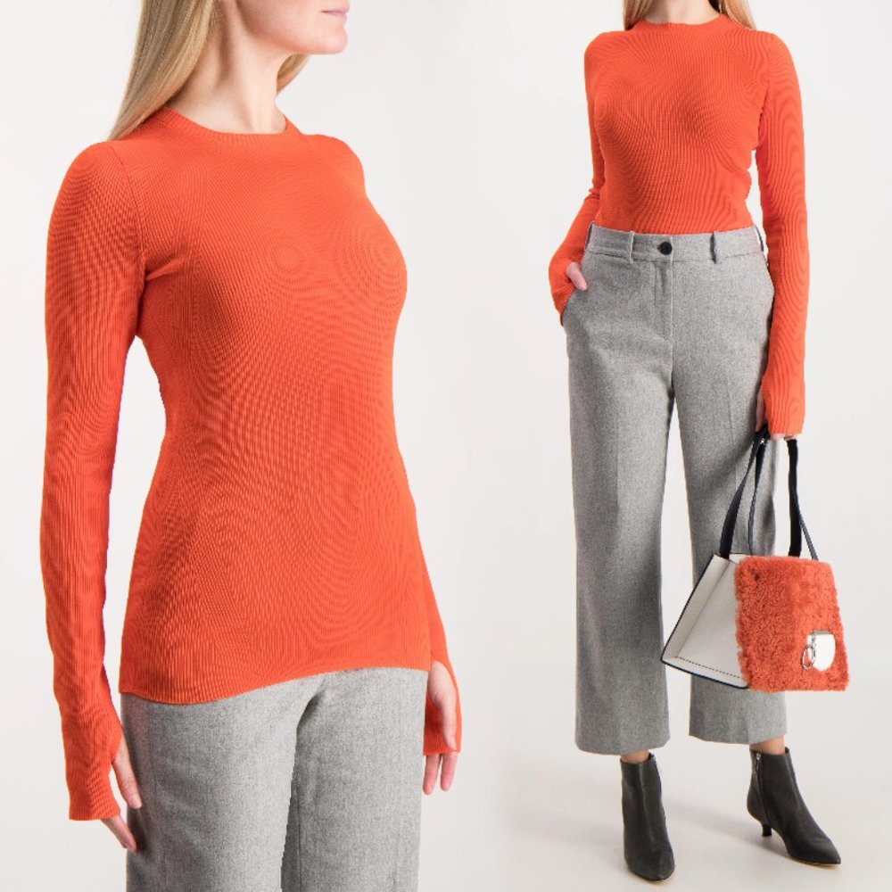 NWT Helmut Lang Crew Neck Long Sleeve Tee Size S